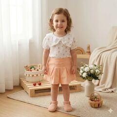 Carino çiçekli takım 2-3-4-5 yaş