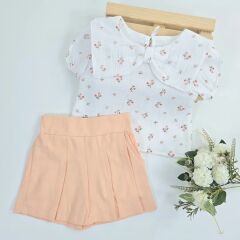 Carino çiçekli takım 2-3-4-5 yaş