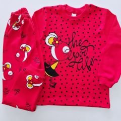 Mehdix kids puanlı pijama takım