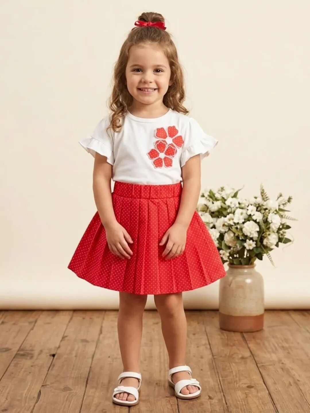 MY CUES ÇİÇEKLİ TAKIM 1-2-3-4-5 YAŞ