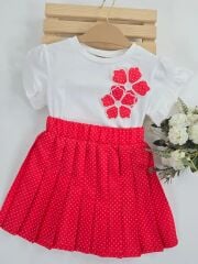 MY CUES ÇİÇEKLİ TAKIM 1-2-3-4-5 YAŞ