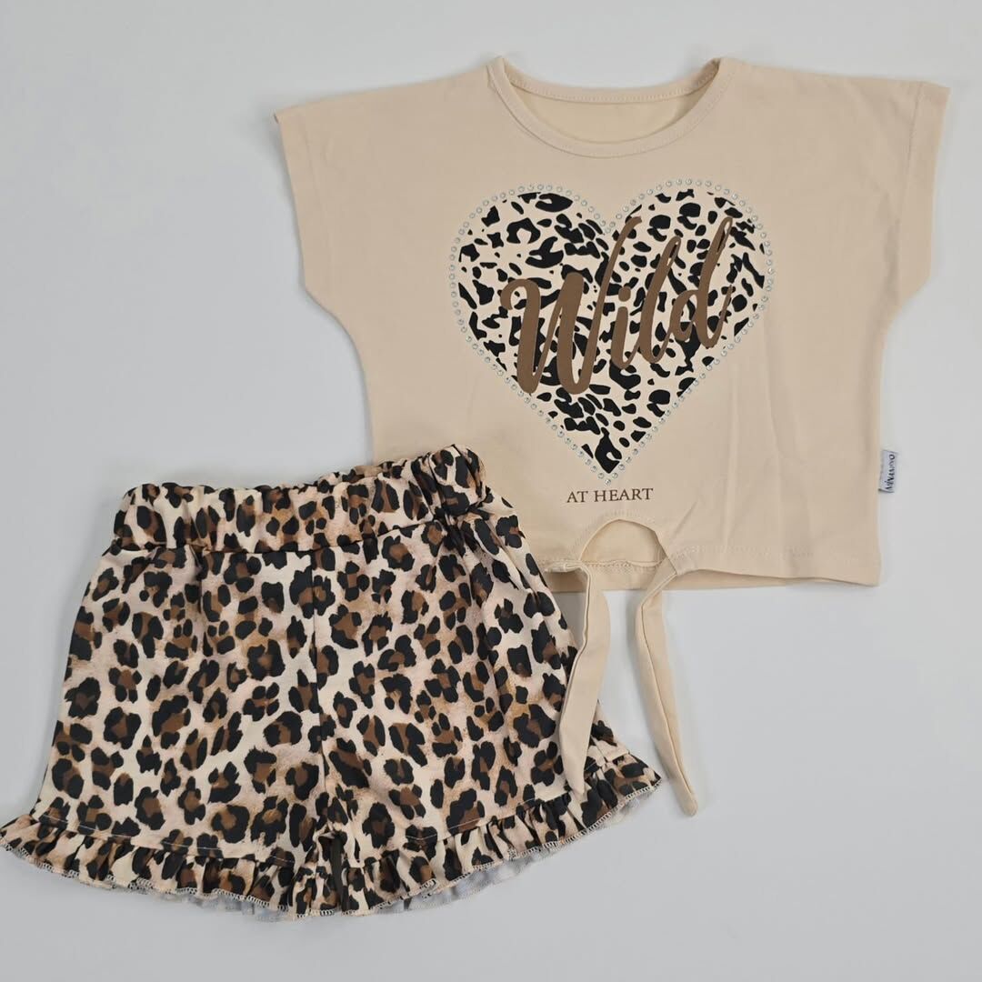 MİNAMİNO LEOPARLI TAKIM 1-2-3-4-5 YAŞ