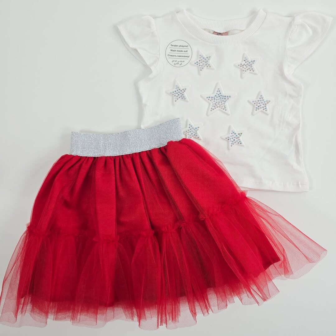 MY CUES TÜTÜ ETEKLİ TAKIM 1-2-3-4-5 YAŞ