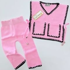 Gogo bici triko çoban takım pembe
