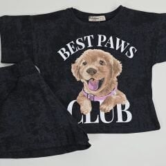 PAMTİME KÖPEK BASKILI TAKIM 1-2-3-4-5 YAŞ