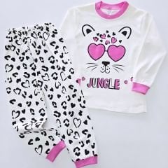 Mehdix kids kalpli kaplanlı pijama takım