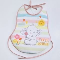 Bebechi bağlamalı şu geçirmez mama önlük