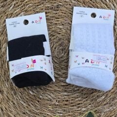 Düz mevsimlik külotlu çorap 0-6 ay