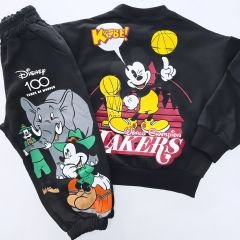 Gap kids disney mickeyli takım siyah
