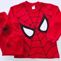 Mehdix kids örümcekli pijama takım