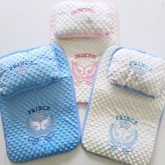 Bebişş baby nakışlı nohutlu su geçirmez bebek alt açma ölçüsü 40*60 cm