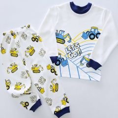 Mehdix kids iş makineleri pijama takım