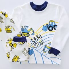 Mehdix kids iş makineleri pijama takım