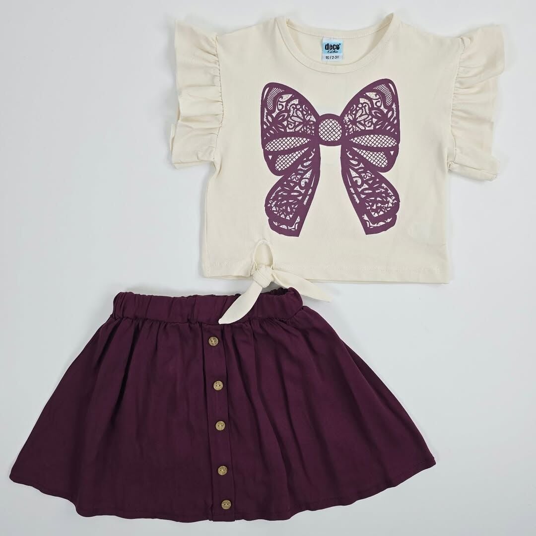 DECO KELEBEK ETEKLİ TAKIM 2-3-4-5-6 YAŞ