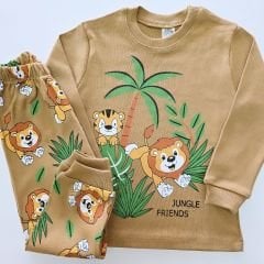 Mehdix kids aslanlı pijama takım