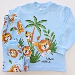 Mehdix kids aslanlı pijama takım