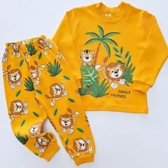Mehdix kids aslanlı pijama takım