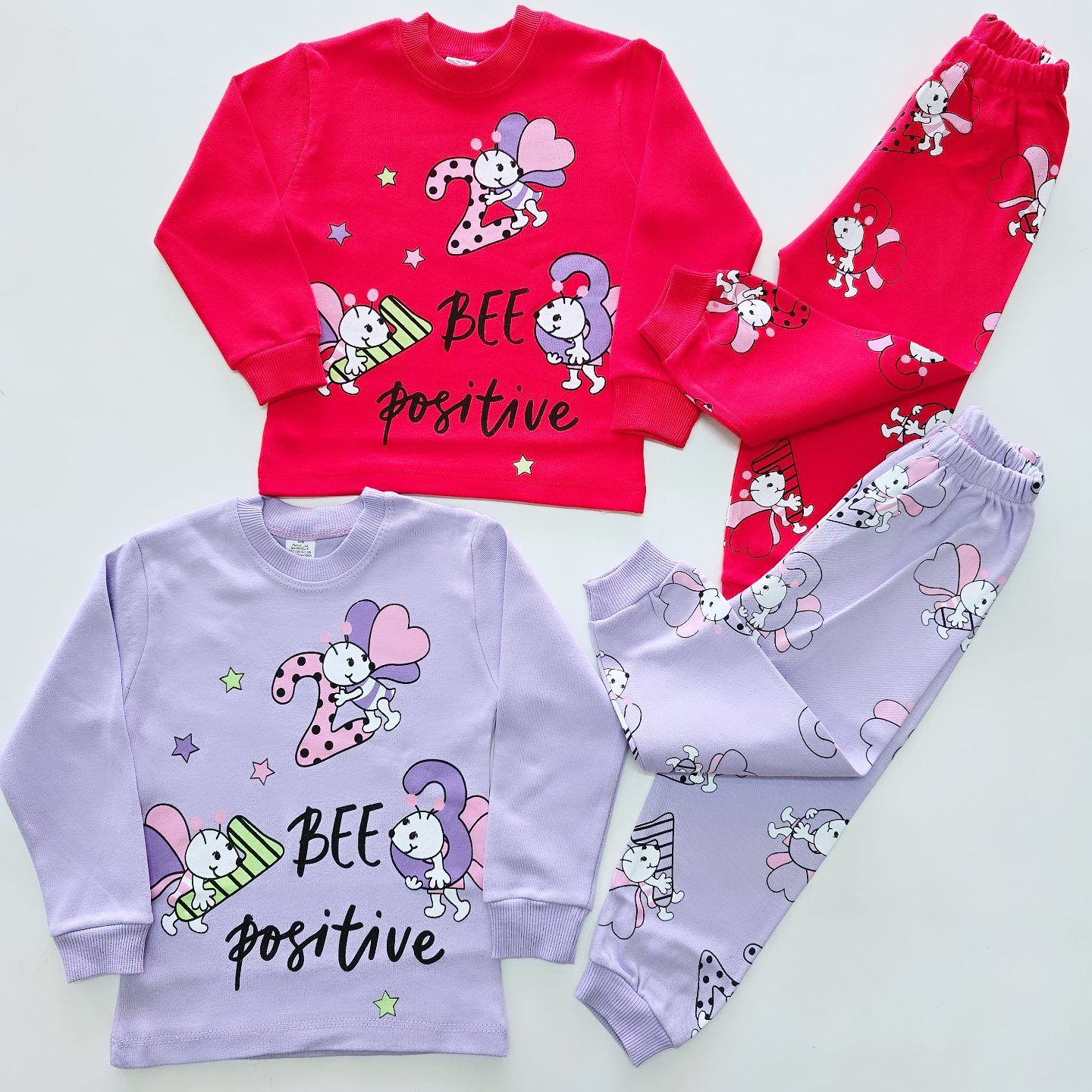 Mehdix kids arılı pijama takım