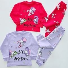 Mehdix kids arılı pijama takım