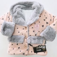 Hippıl kids welsoftlu mont pudra