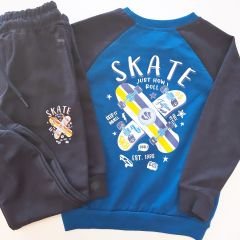 Comix kids skate takım mavi