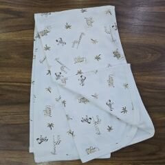 Desenli penye battaniye 85x90 cm