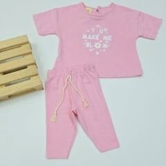 Air baby Papatyalı takım 3-6-9-12-18ay