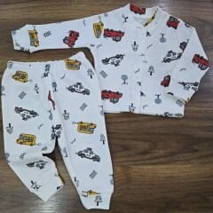 Araba baskılı fitilli takım