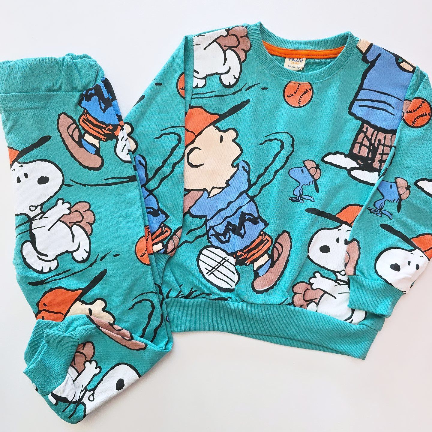 Wow colors kids snoppy takım