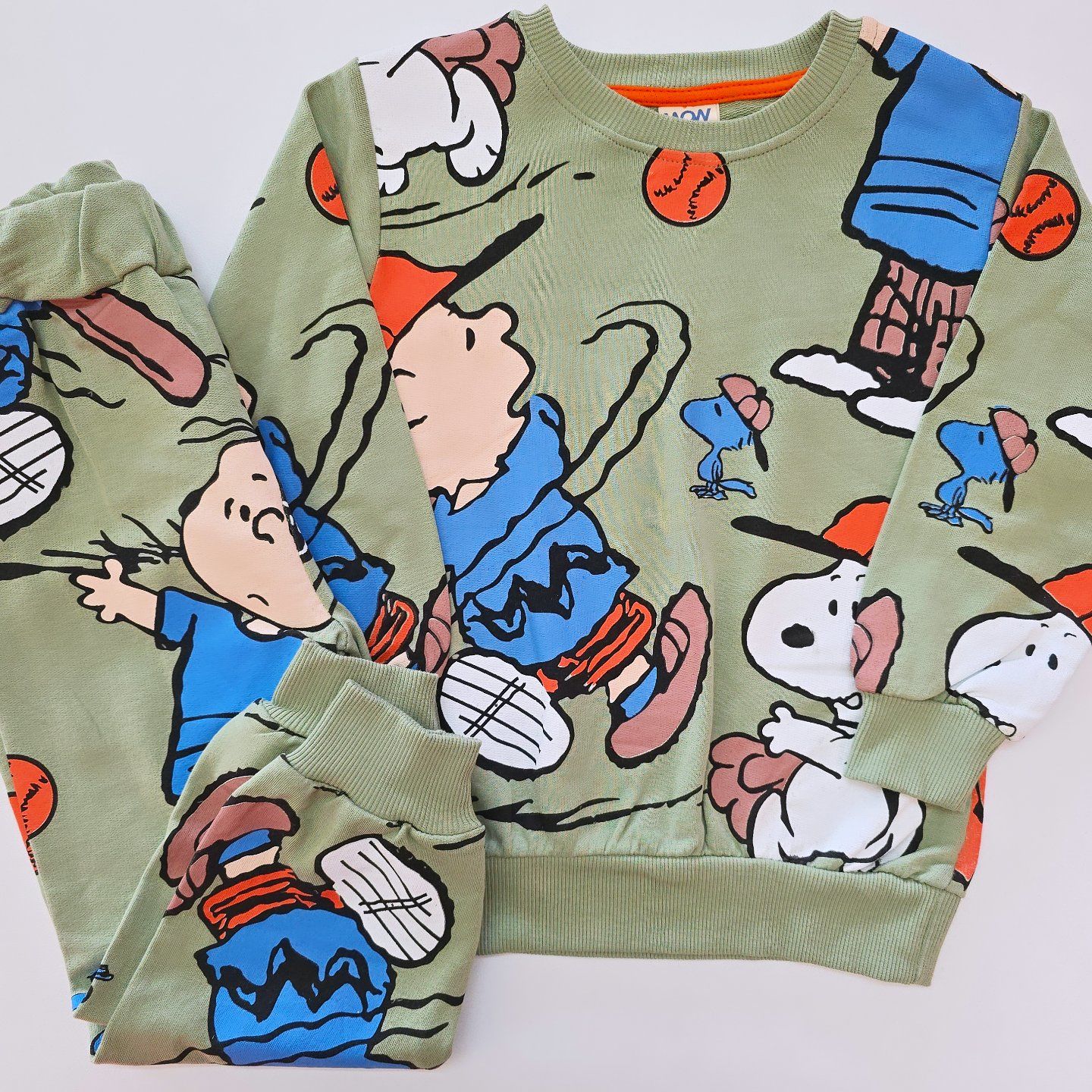 Wow colors kids snoppy takım yeşil