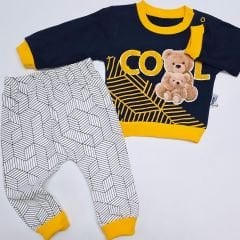 Baby hi cool süzeneli ayıcıklı takım