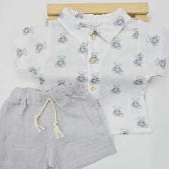 ANILÇO AYICIKLI GÖMLEKLİ TAKIM 6-12-18-24 AY