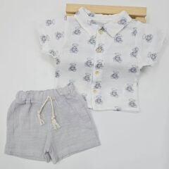 ANILÇO AYICIKLI GÖMLEKLİ TAKIM 6-12-18-24 AY