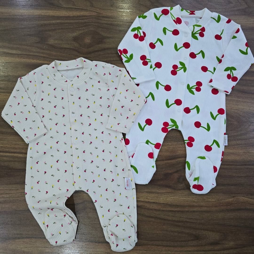 Nayınom Baskılı penye fitilli tulum