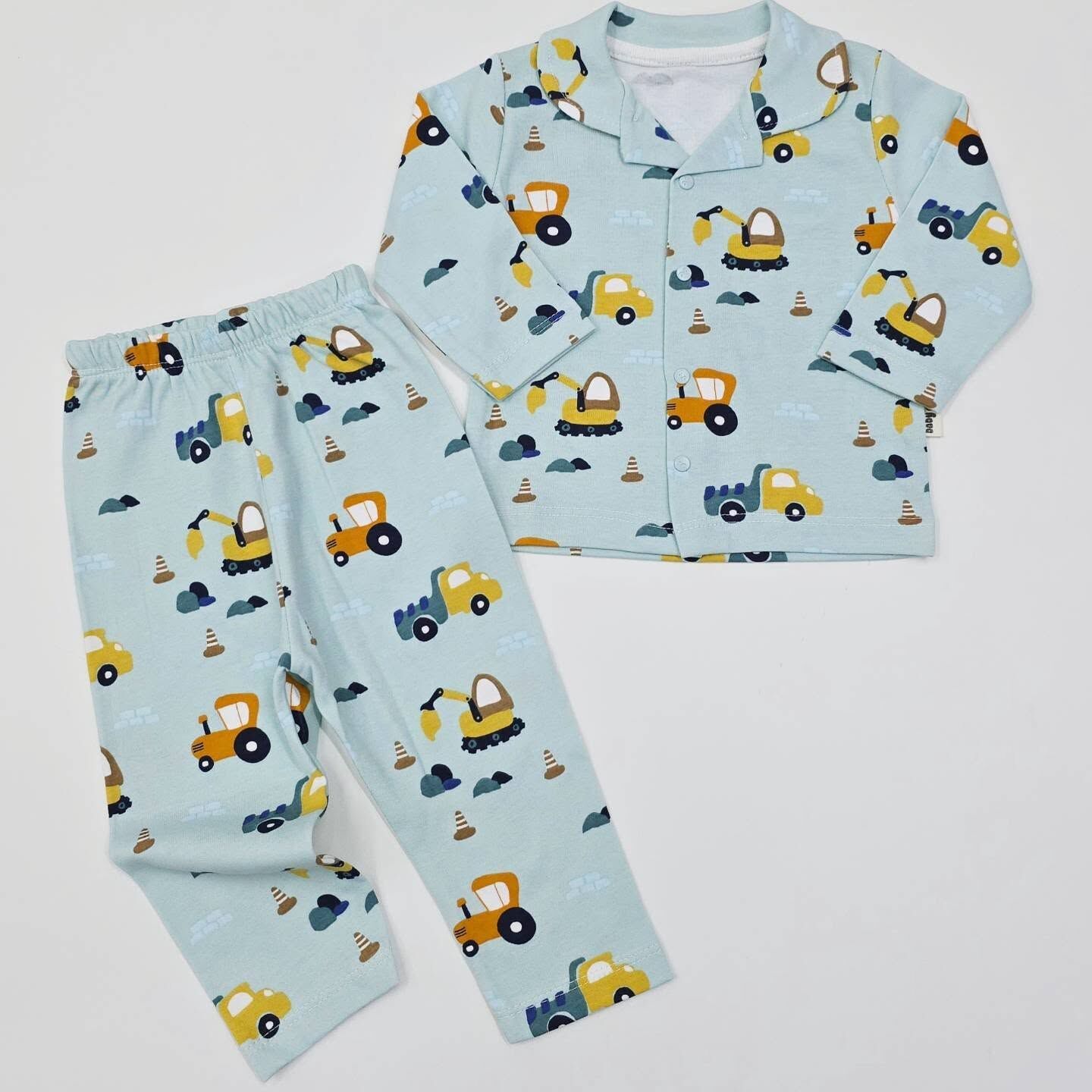 Mevsimlik penye pijama takım 3-6-9-12 ay