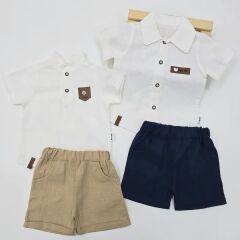 AYYILDIZ GÖMLEKLİ TAKIM 6-9-12-18-24 AY