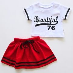 Pelish girls beautiful krop badili etekli takım