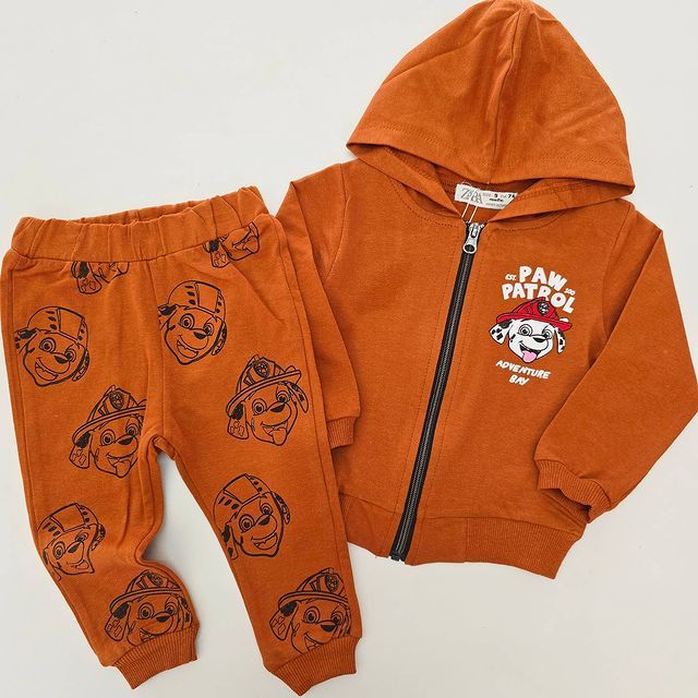 Zara paw patrol ceketli takım