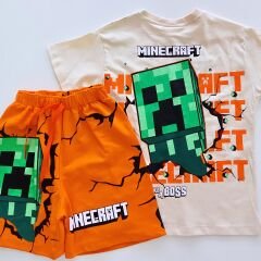 Minizade kids boss şortlu takım