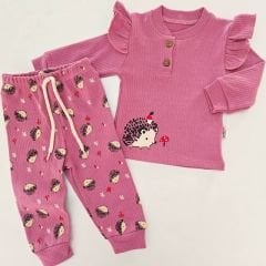 Dolaş kids fırfırlı kirpili takım