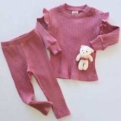Wow colors baby fitilli ayıcıklı takım
