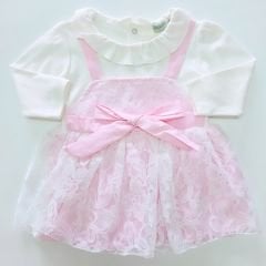 Nanon baby birleşik badili dantelli elbise
