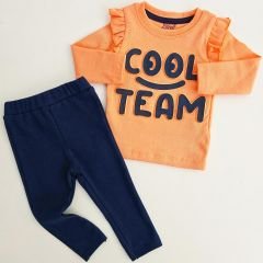 Minipink baby cool team kabartmalı takım