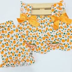 PORTAKAL BEBEK MEYVELİ TAKIM 1-2-3-4-5 YAŞ