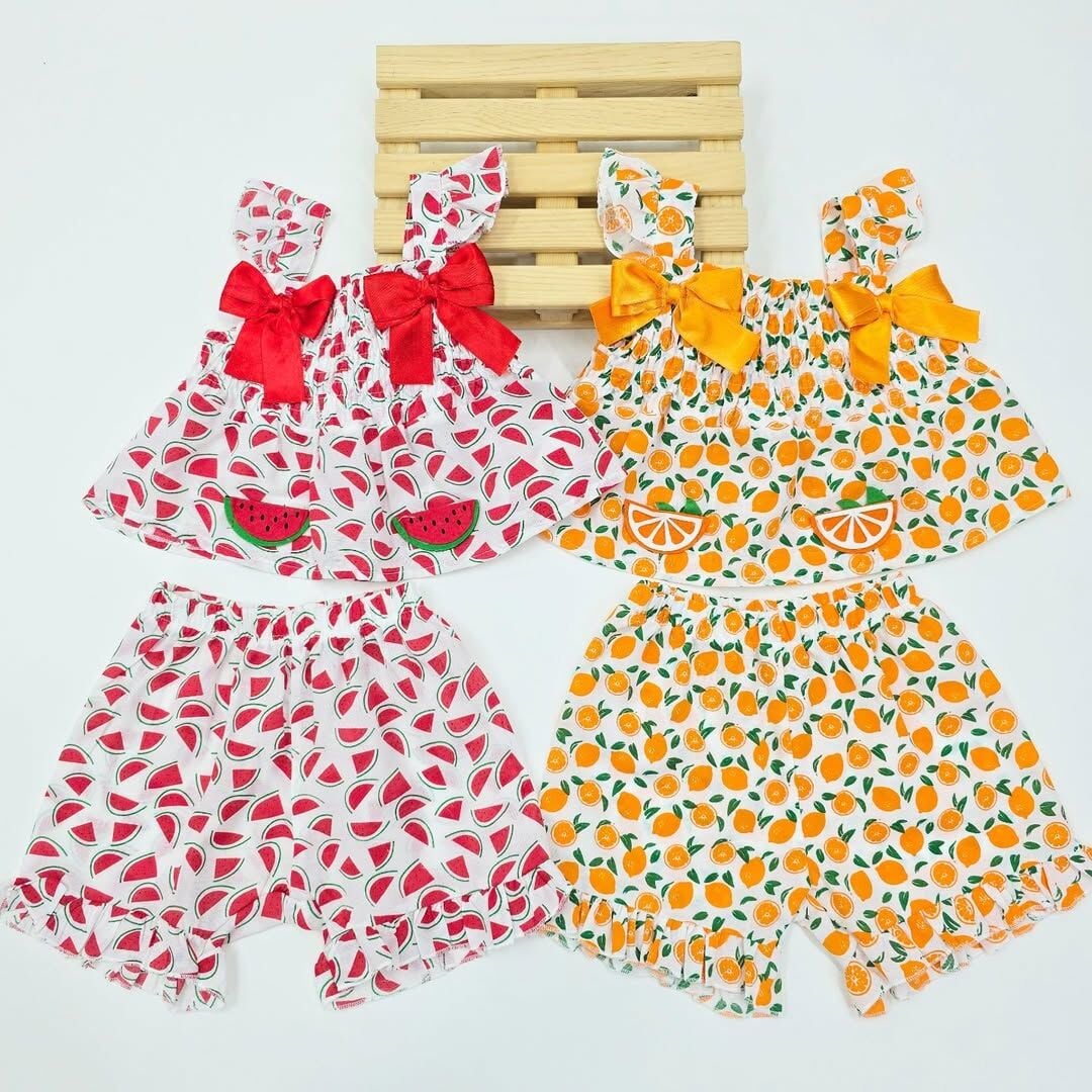 PORTAKAL BEBEK MEYVELİ TAKIM 1-2-3-4-5 YAŞ