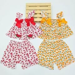 PORTAKAL BEBEK MEYVELİ TAKIM 1-2-3-4-5 YAŞ