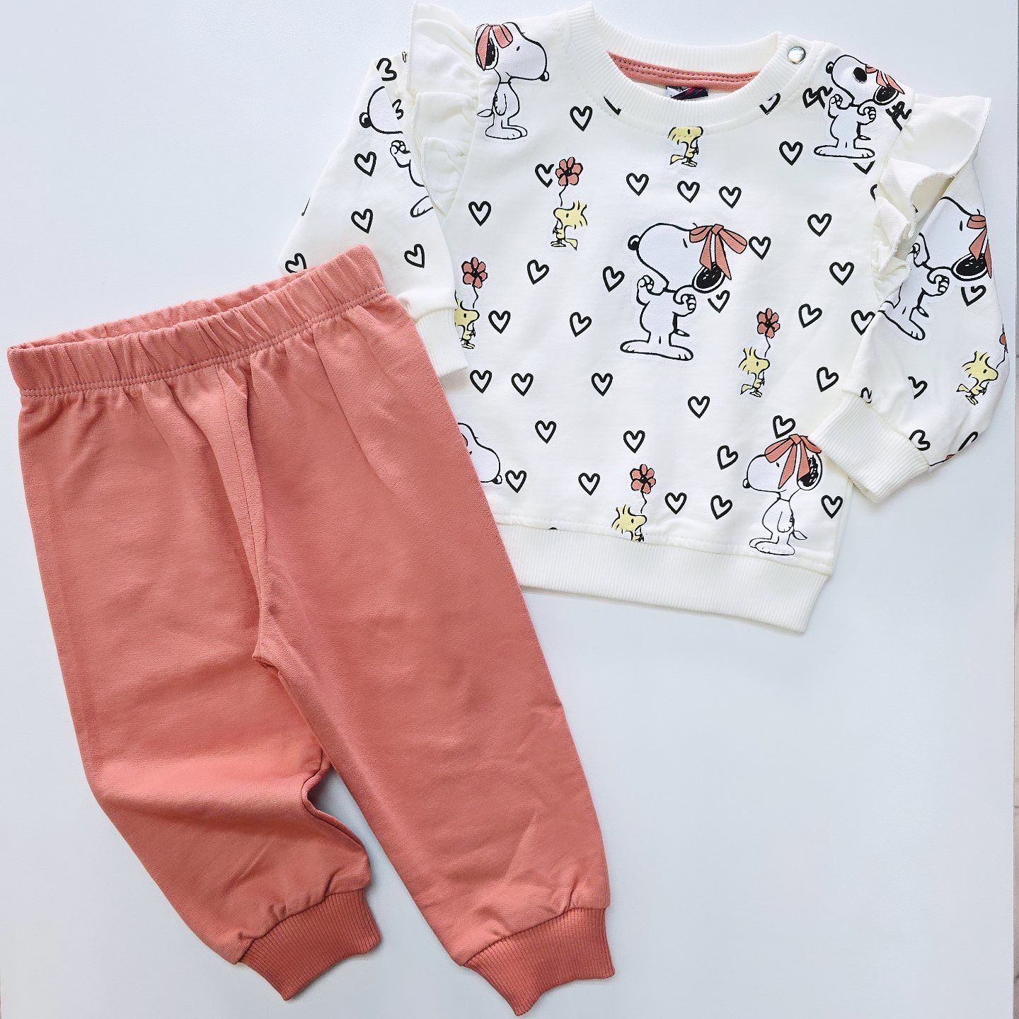 Messinho kids kalpli snopy takım