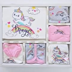 Minixx baby 10'lu hastane çıkış seti 0-3 ay pembe