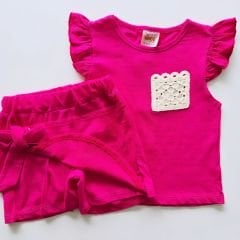 Deco kids dantelli cepli takım